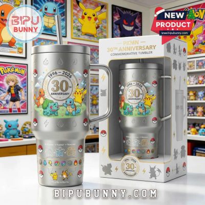 Pokemon 30th Anniversary Commemorative Tumbler
