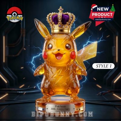 Pokémon Pikachu 30th Anniversary Whiskey Bottle