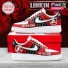 Linkin Park Air Force 1 Shoes: Premium custom sneakers featuring iconic band imagery and logos.