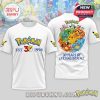 Celebrate 30 years of Pokémon with this premium 3D shirt featuring vibrant characters and iconic imagery.