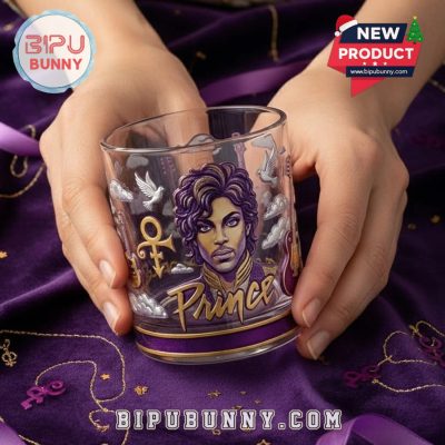 Prince Commemorative Whiskey Glass