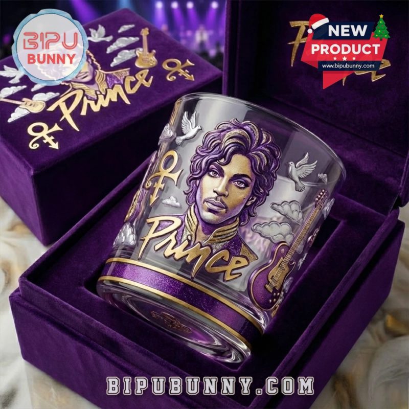 Prince Commemorative Whiskey Glass