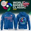 Puerto Rico World Baseball Classic blue hoodie front and back!