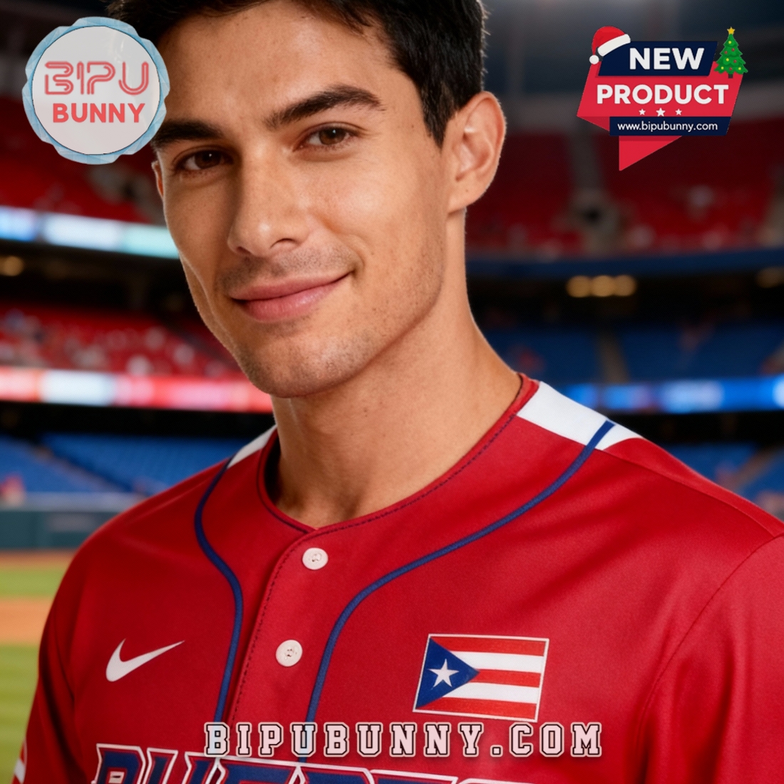 Puerto Rico Baseball 2026 World Baseball Custom Jersey Puerto Rico Baseball 2026 World Baseball Custom Jersey