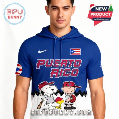 Puerto Rico Baseball x Peanut 2026 World Baseball Navy Hoodie
