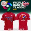 Puerto Rico World Baseball Classic red shirt front and back!