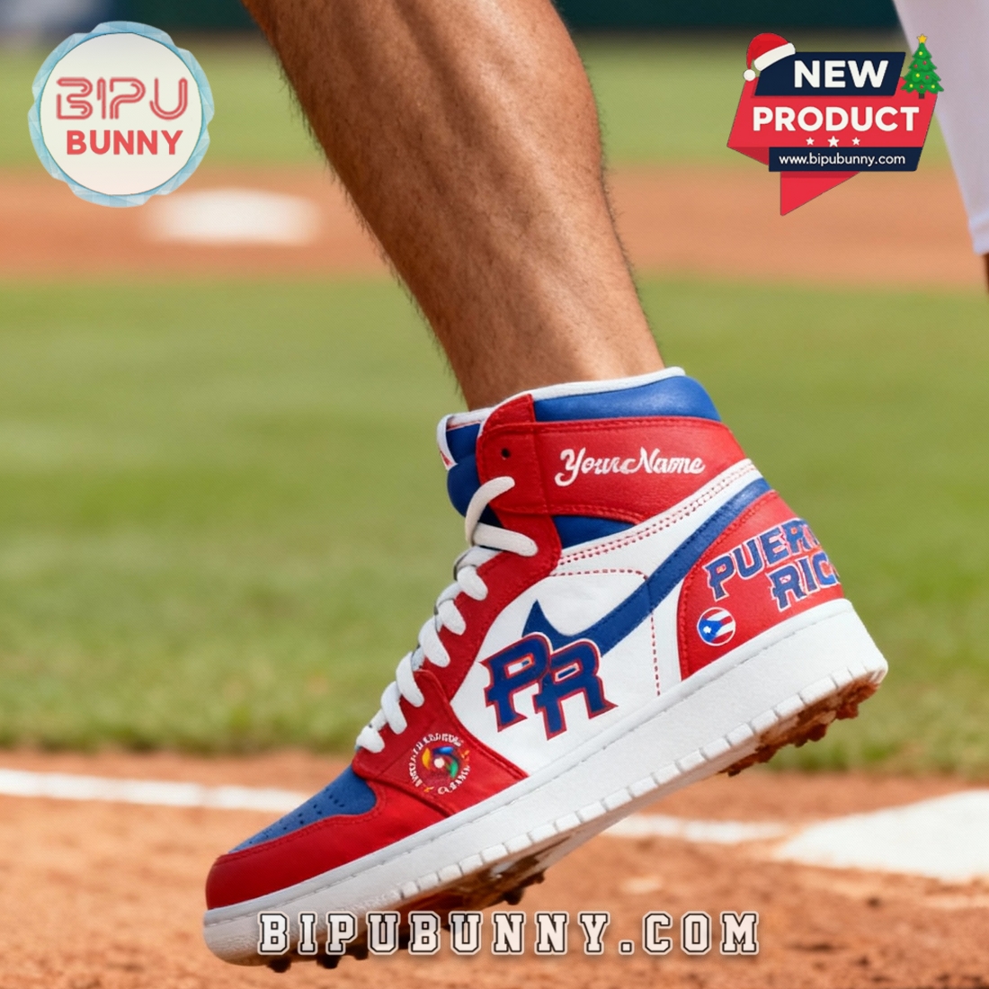 Puerto Rico World Baseball Classic 2026 Air Jordan 1 – Red Puerto Rico World Baseball Classic 2026 Air Jordan 1 – Red