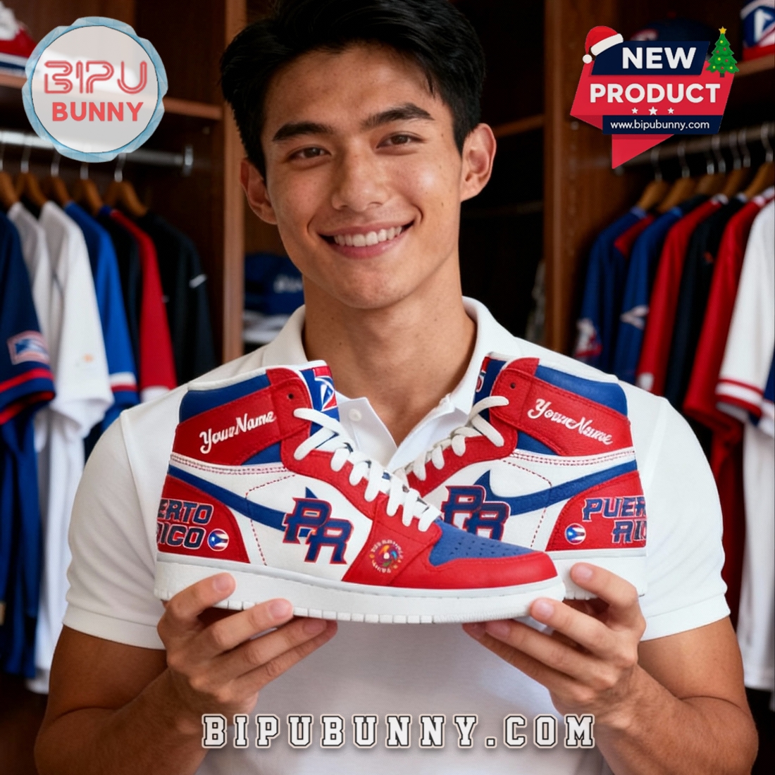 Puerto Rico World Baseball Classic 2026 Air Jordan 1 – Red Puerto Rico World Baseball Classic 2026 Air Jordan 1 – Red