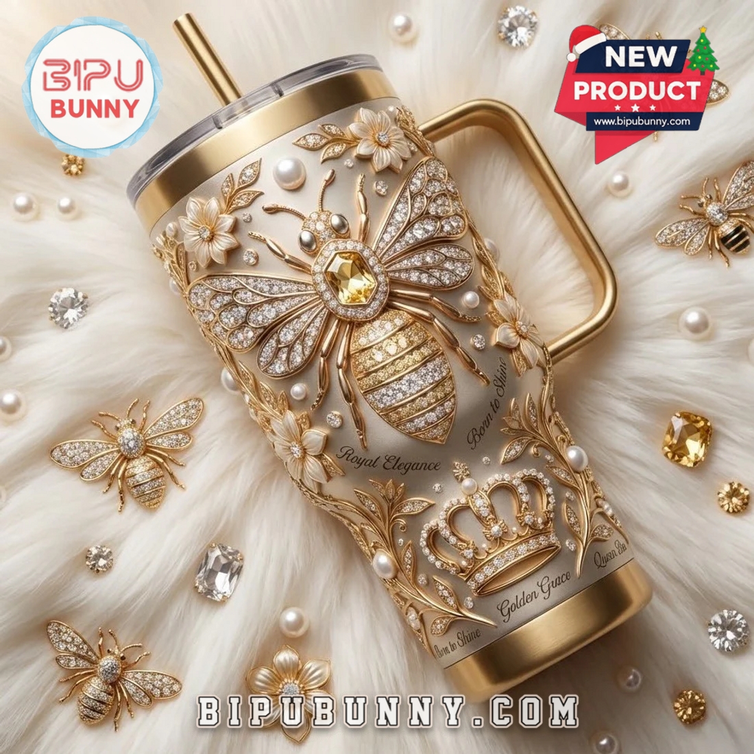 Queen Bee YETI Tumbler 40oz Queen Bee YETI Tumbler 40oz