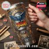 Rush band themed Yeti tumbler with Fly By Night owl design and Temple of Syrinx text.!