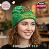 Scooby-Doo St. Patrick's Day Beanie Hat. Green beanie with Scooby wearing a shamrock hat.