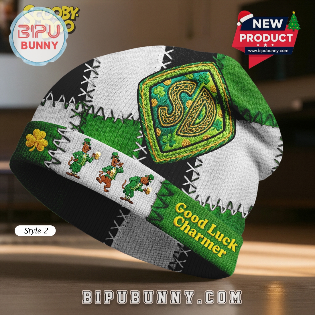 Scooby-Doo St. Patrick’s Day Beanie Hat Scooby-Doo St. Patrick’s Day Beanie Hat