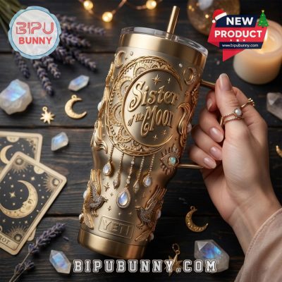 Sisters of the Moon 40oz Tumbler With Handle