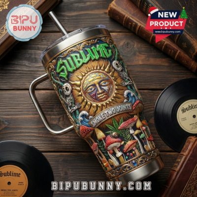 Smoke Two Joints YETI 40oz Tumbler With Handle