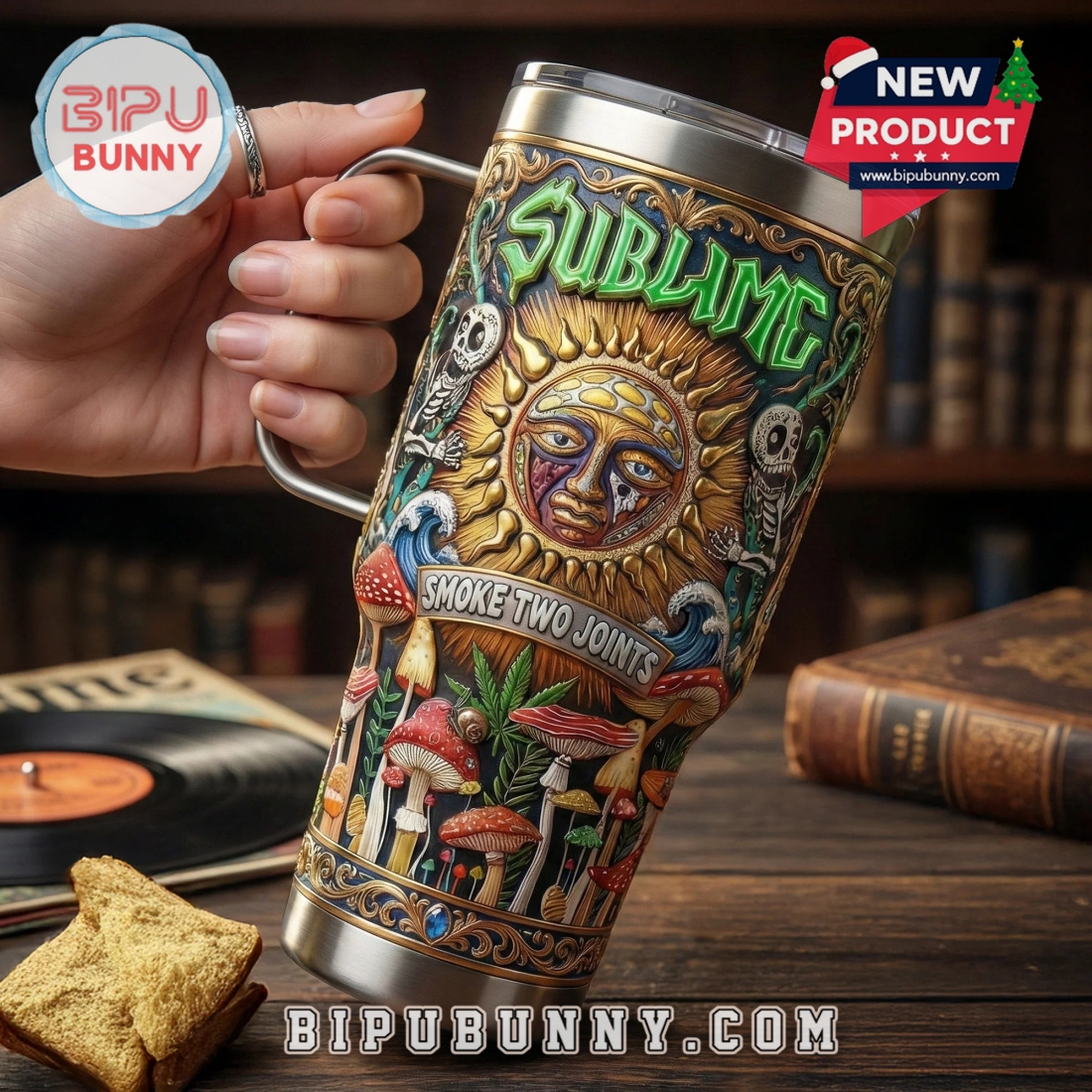 Smoke Two Joints YETI 40oz Tumbler With Handle Smoke Two Joints YETI 40oz Tumbler With Handle