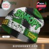 Snoopy St. Patrick's Day Beanie: Festive green hat with Snoopy and shamrocks for holiday cheer.