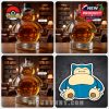 Snorlax amber bottle design with a Jack Daniel’s bottle cap for Pokémon’s 30th Anniversary, Style 1.