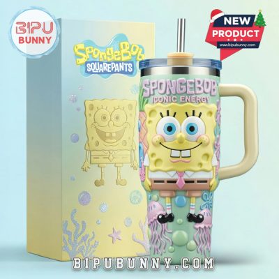 SpongeBob SquarePants 40oz Tumbler With Handle