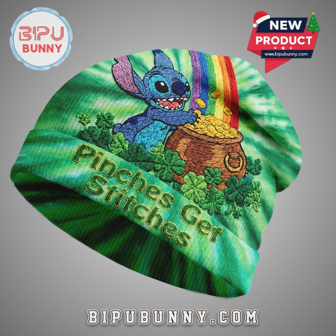 Stitch St Patricks Day Beanie Hat Stitch St Patricks Day Beanie Hat