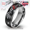 Stray Kids Silver Tungsten Ring - Durable, stylish ring for SKZ fans. Show your love for Stray Kids!