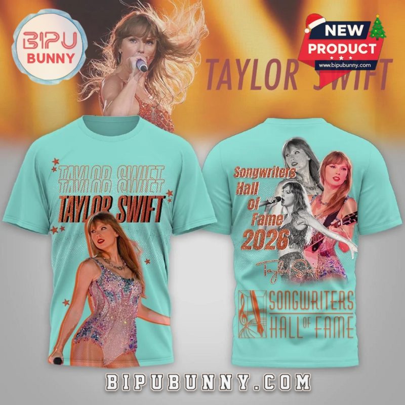 Taylor Swift 2026 Songwriters Hall of Fame 3D Shirt