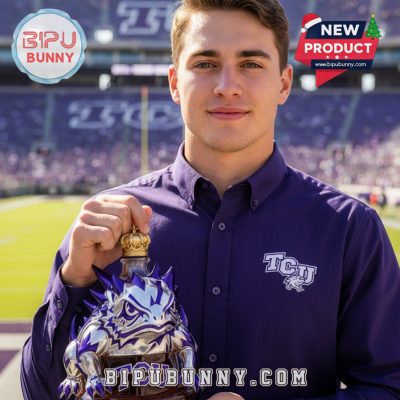 TCU Horned Frogs Limited Edition Whiskey Bottle