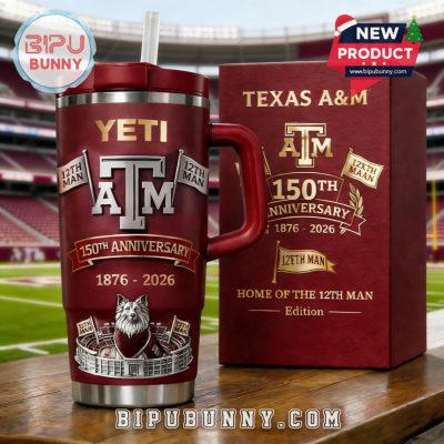 Texas A&M 150th Anniversary Yeti Tumbler