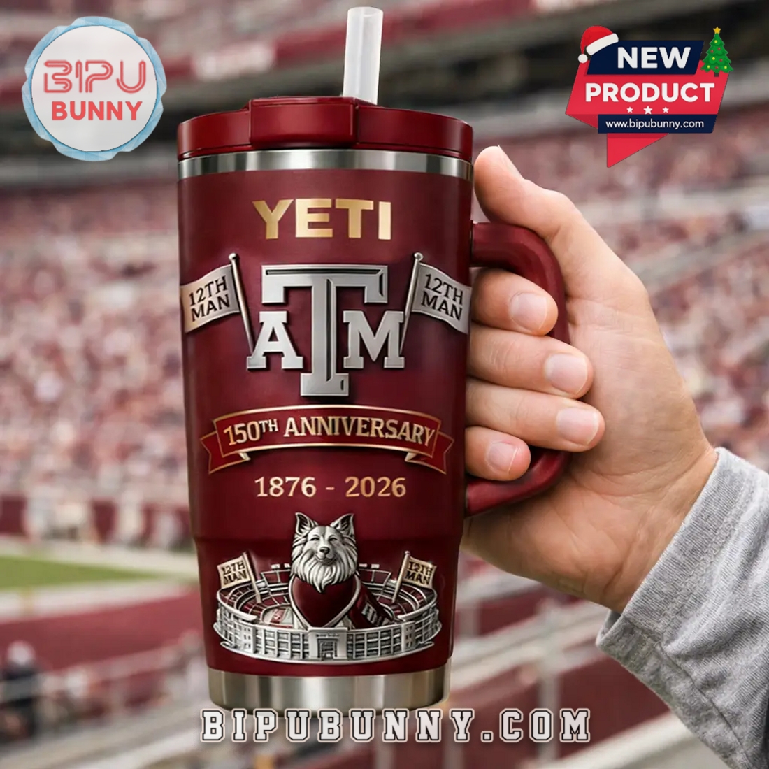 Texas A&M 150th Anniversary Yeti Tumbler Texas A&M 150th Anniversary Yeti Tumbler