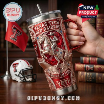 Texas Tech Red Raiders 40oz Tumbler With Handle