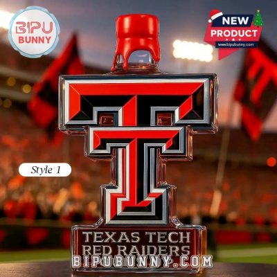 Texas Tech Red Raiders Limited Edition Whiskey Bottle