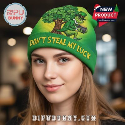 The Grinch St Patricks Day Beanie Hat