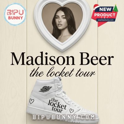 The Locket Tour Madison Beer Premium Air Jordan 1 Sneakers