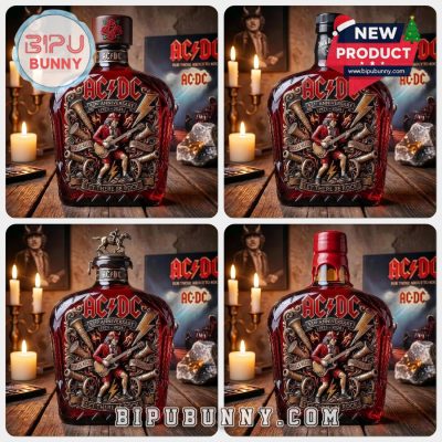 The Rolling Stones 64th Anniversary Whiskey Bottle