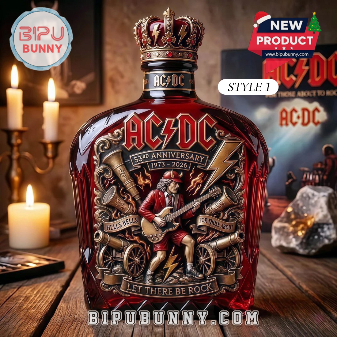 The Rolling Stones 64th Anniversary Whiskey Bottle The Rolling Stones 64th Anniversary Whiskey Bottle