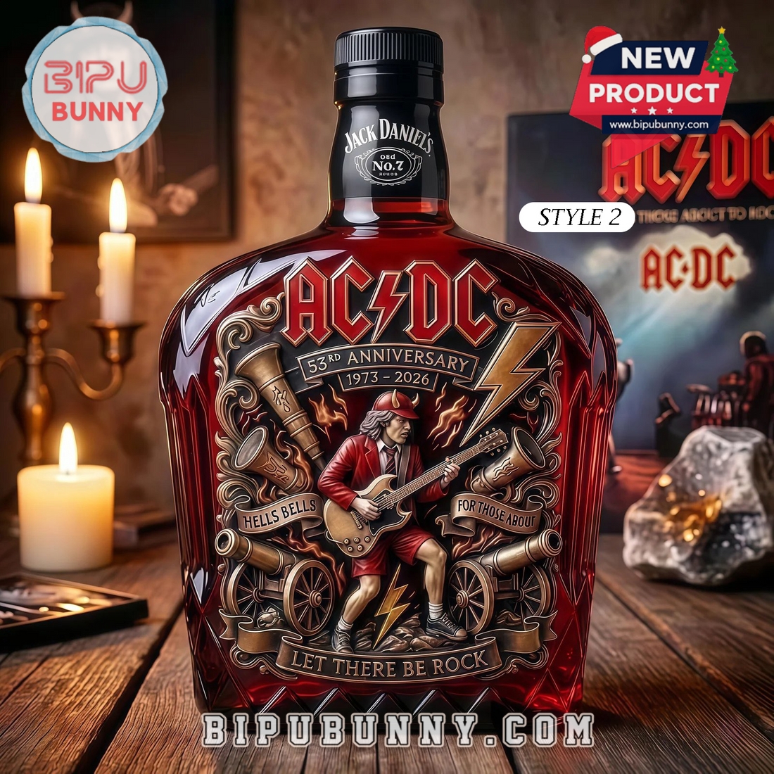 The Rolling Stones 64th Anniversary Whiskey Bottle The Rolling Stones 64th Anniversary Whiskey Bottle