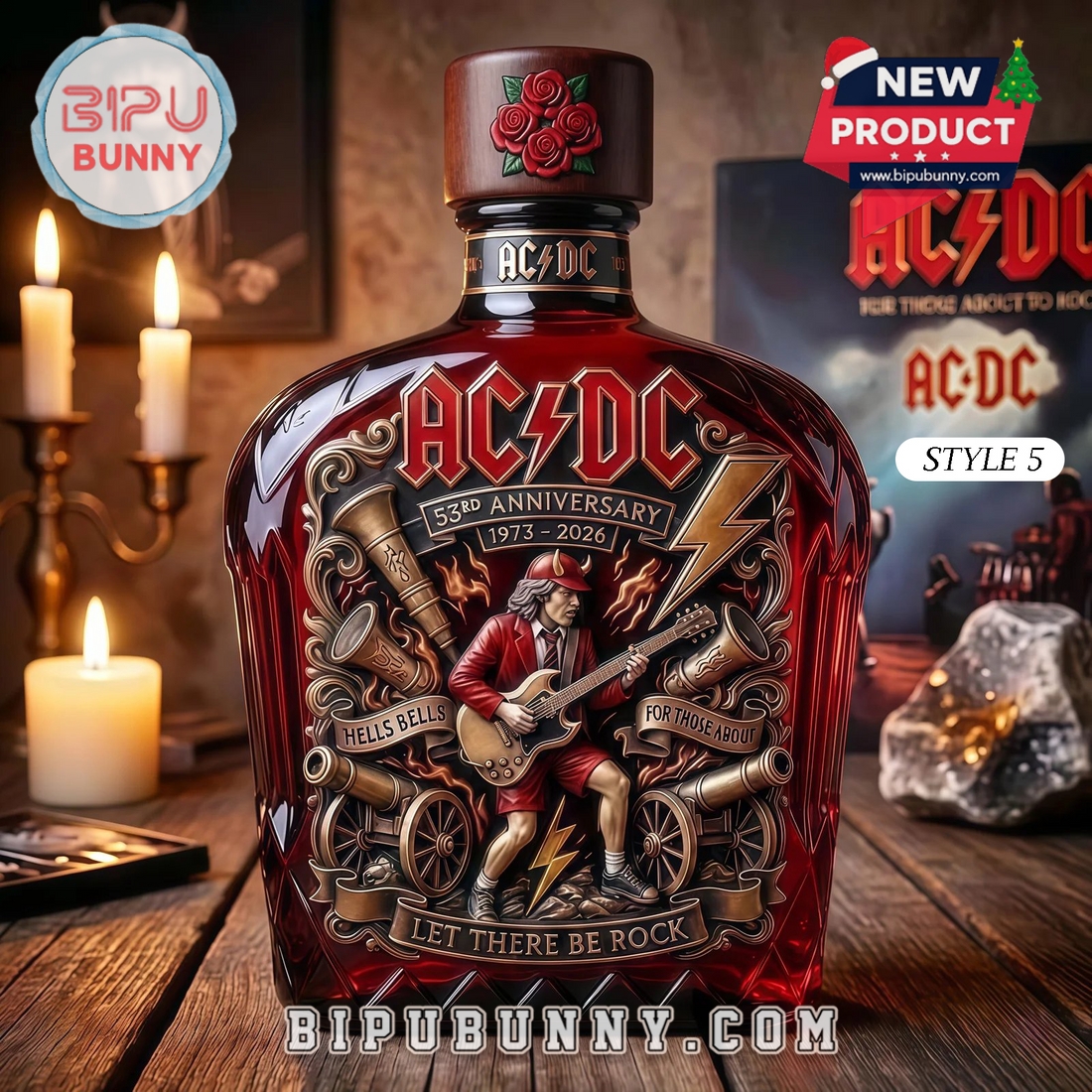 The Rolling Stones 64th Anniversary Whiskey Bottle The Rolling Stones 64th Anniversary Whiskey Bottle