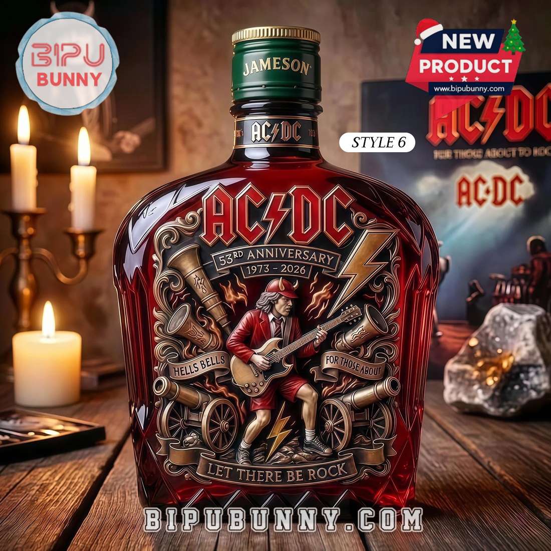 The Rolling Stones 64th Anniversary Whiskey Bottle The Rolling Stones 64th Anniversary Whiskey Bottle