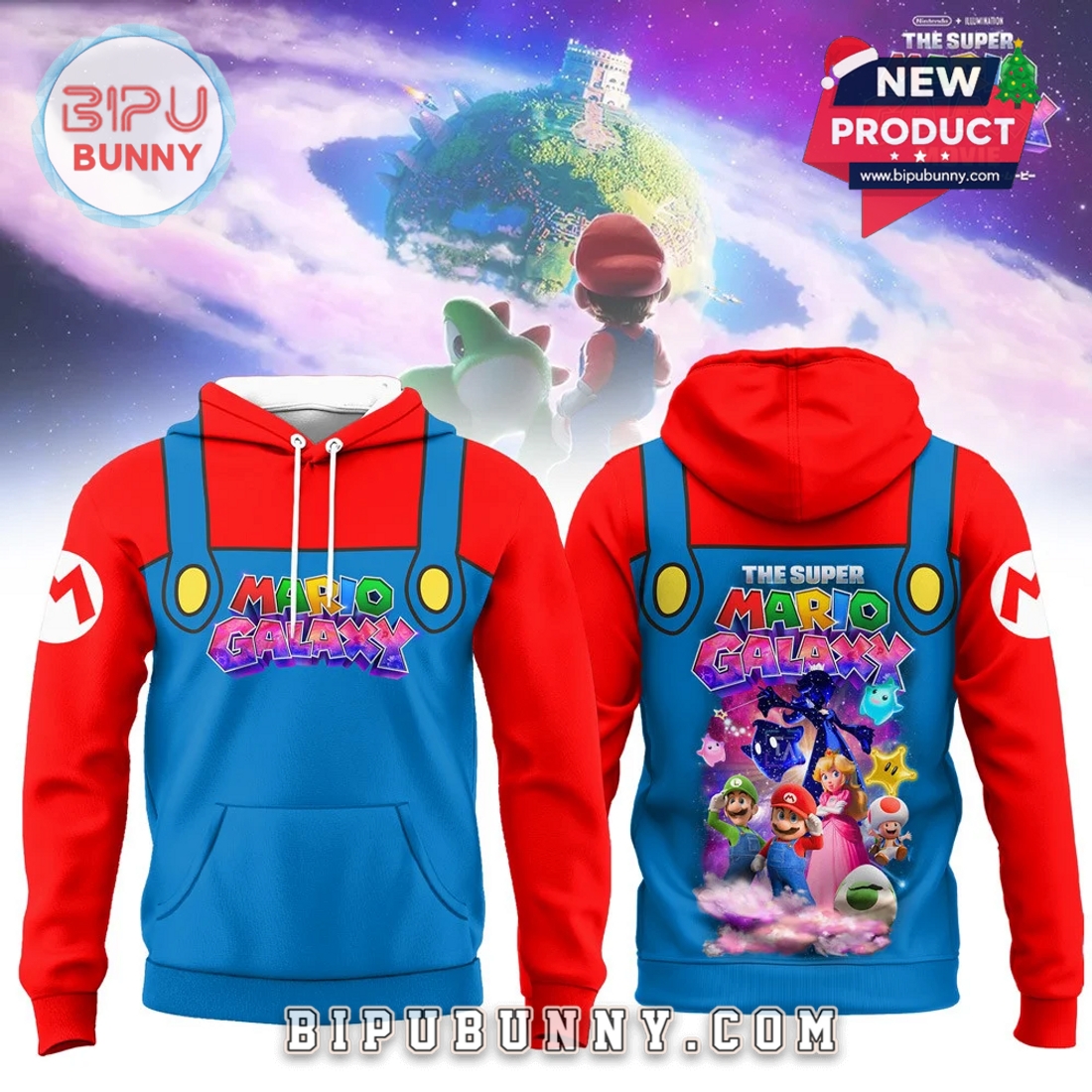 The Super Mario Galaxy Movie Shirt The Super Mario Galaxy Movie Shirt