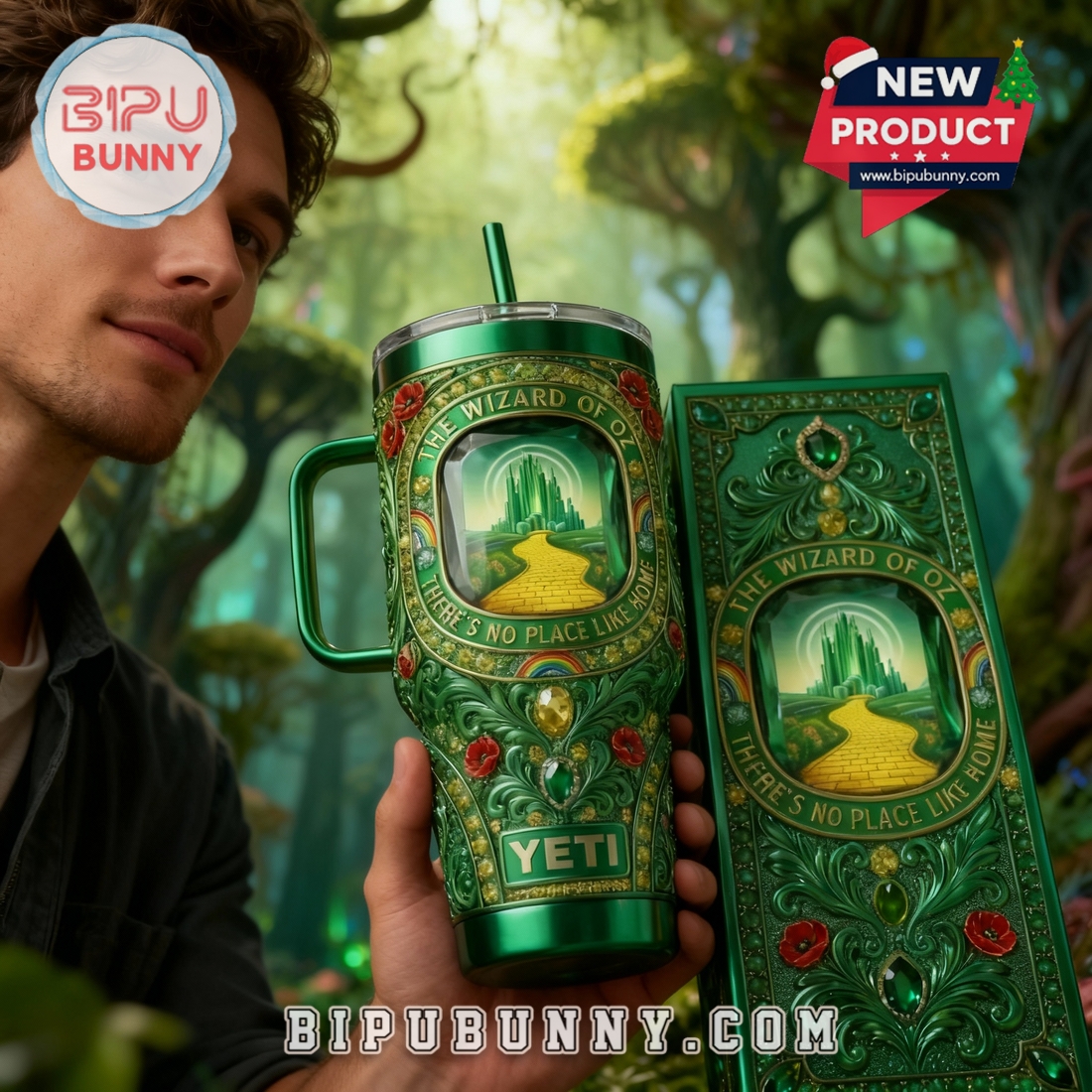 The Wizard of Oz 40oz Tumbler With Handle The Wizard of Oz 40oz Tumbler With Handle