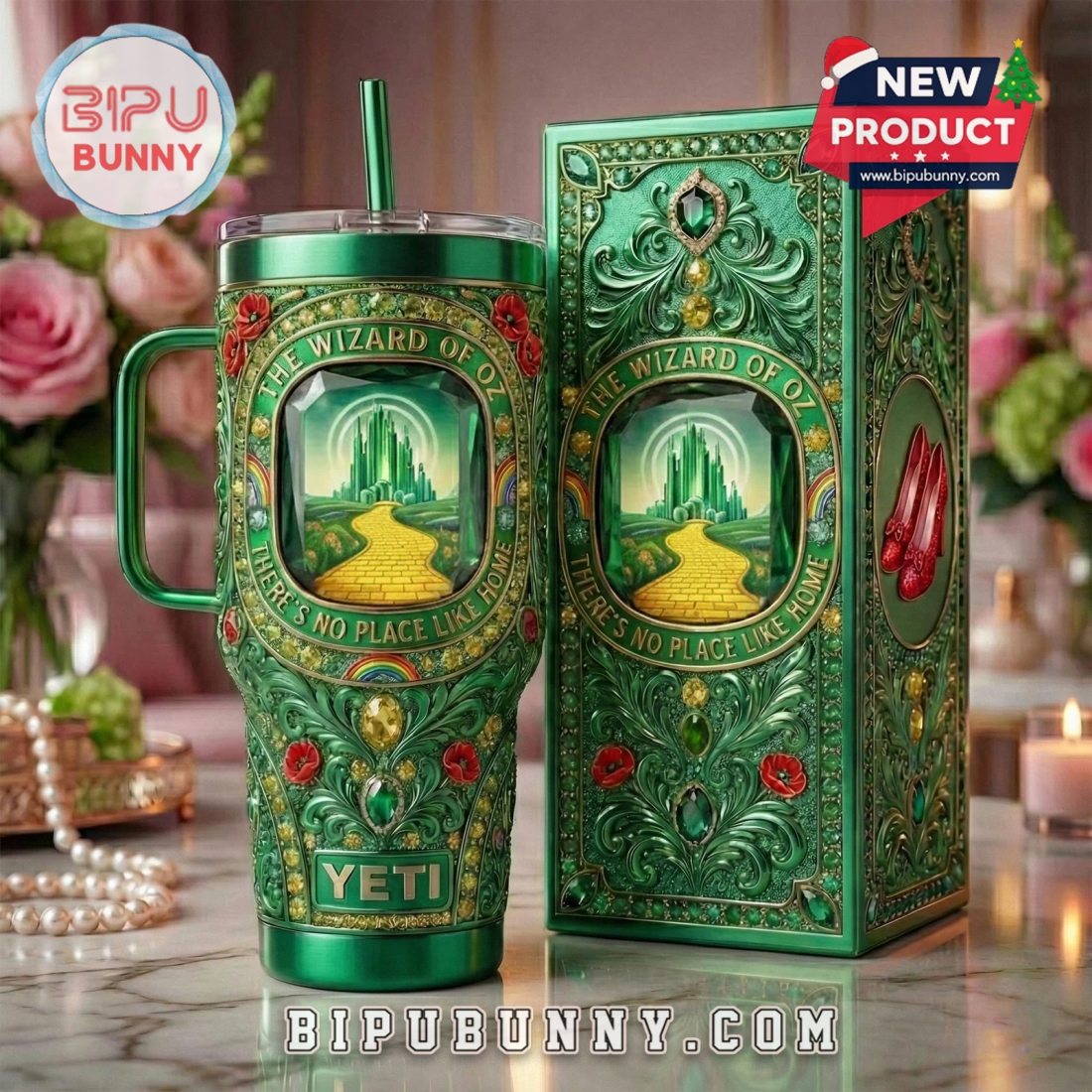 The Wizard of Oz 40oz Tumbler With Handle The Wizard of Oz 40oz Tumbler With Handle