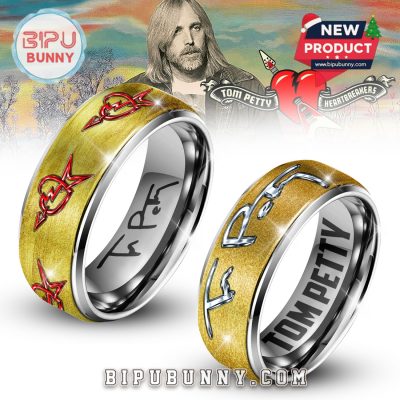 Tom Petty and the Heartbreakers Silver Tungsten Ring
