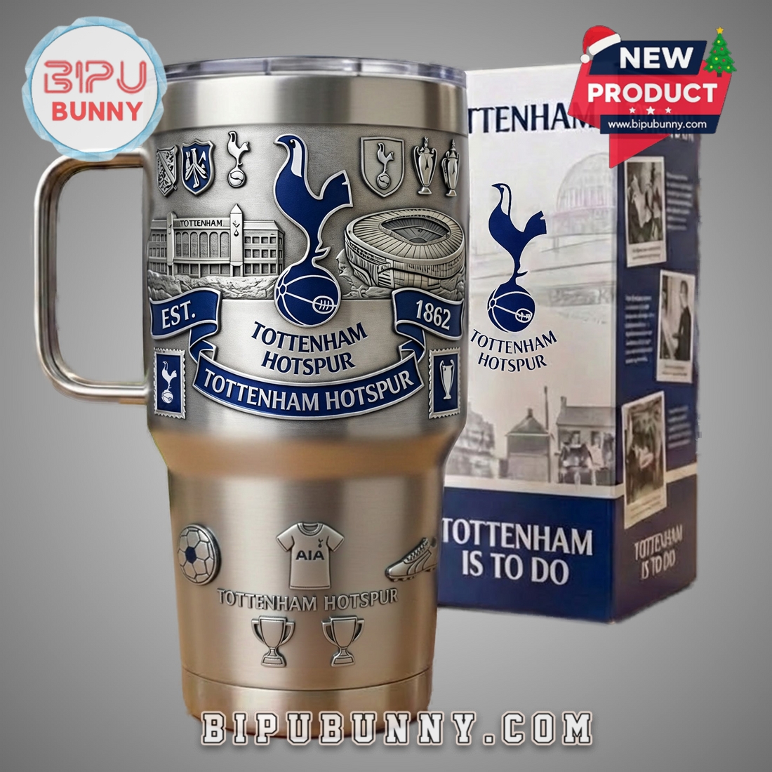 Tottenham Hotspur Silver Edition Insulated Tumbler Tottenham Hotspur Silver Edition Insulated Tumbler