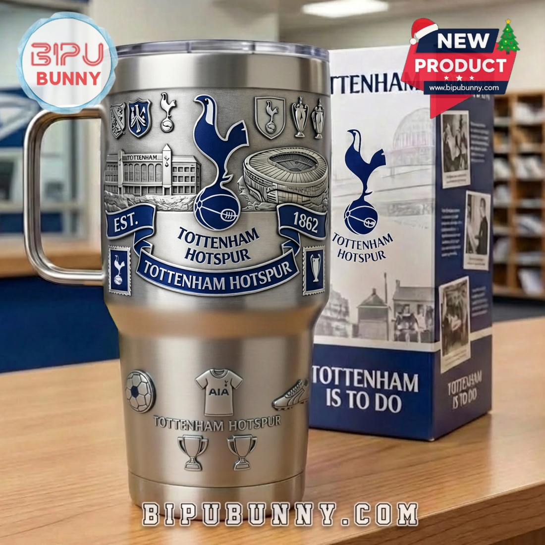 Tottenham Hotspur Silver Edition Insulated Tumbler Tottenham Hotspur Silver Edition Insulated Tumbler