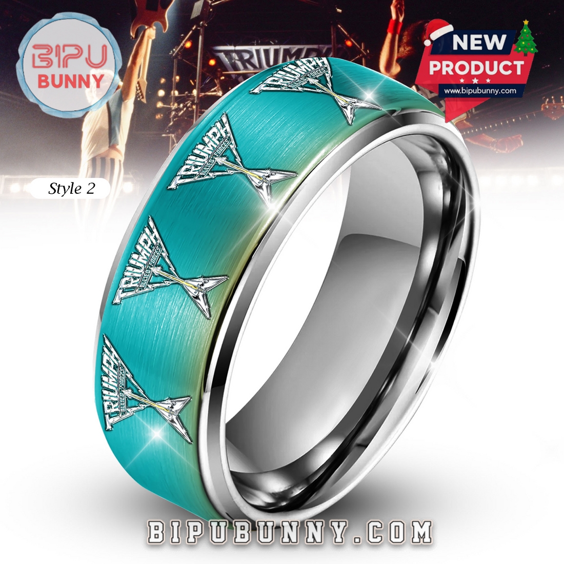 Triumph Silver Tungsten Ring Triumph Silver Tungsten Ring