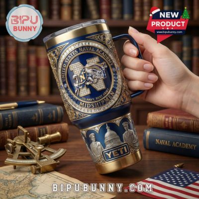 USNA Midshipmen YETI 40oz Tumbler With Handle