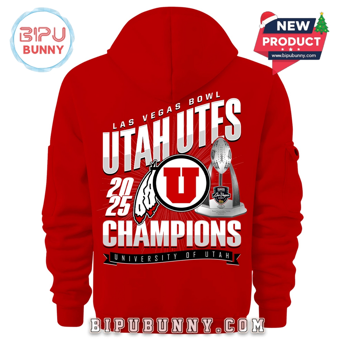 Utah Utes 2026 Sugar Bowl Champions Quarter-Zip Hoodie Utah Utes 2026 Sugar Bowl Champions Quarter-Zip Hoodie