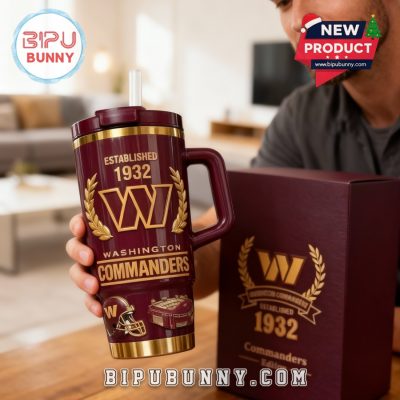 Washington Commanders Commemorative Tumbler
