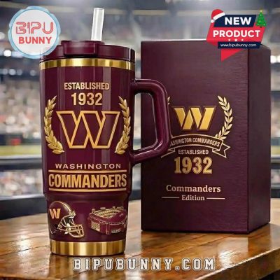 Washington Commanders Commemorative Tumbler