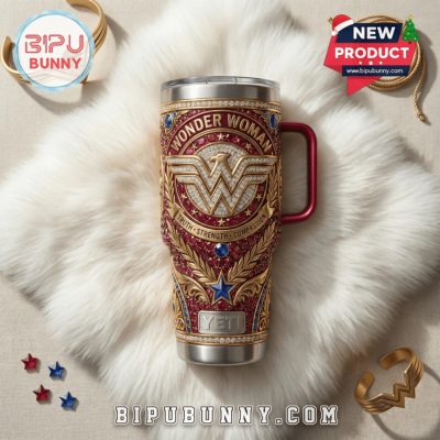 Wonder Woman 40oz Tumbler With Handle