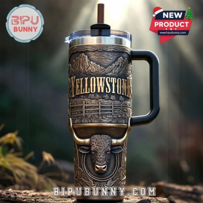 Yellowstone 40oz Tumbler With Handle